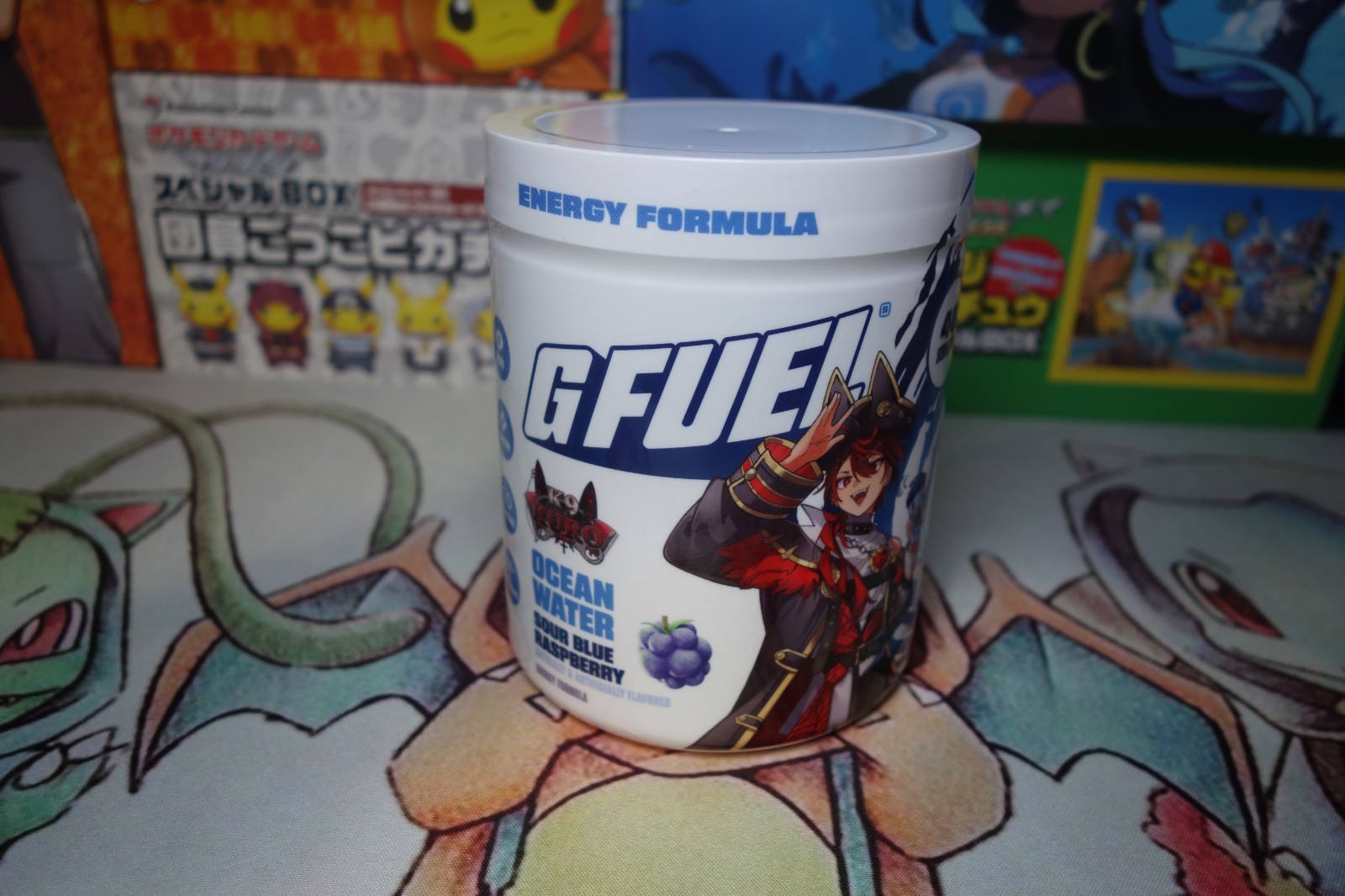 K9 Kuro Ocean Water G Fuel Collectors Box – Brand New Sold Out VShojo V Shojo