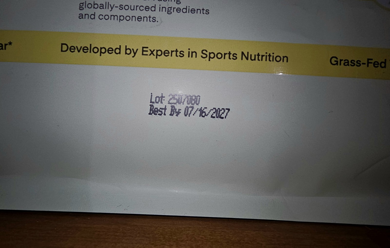 NEW Oath Nutrition Clear Whey Protein Frosty Lemonade Servings 20g Protein 10/27