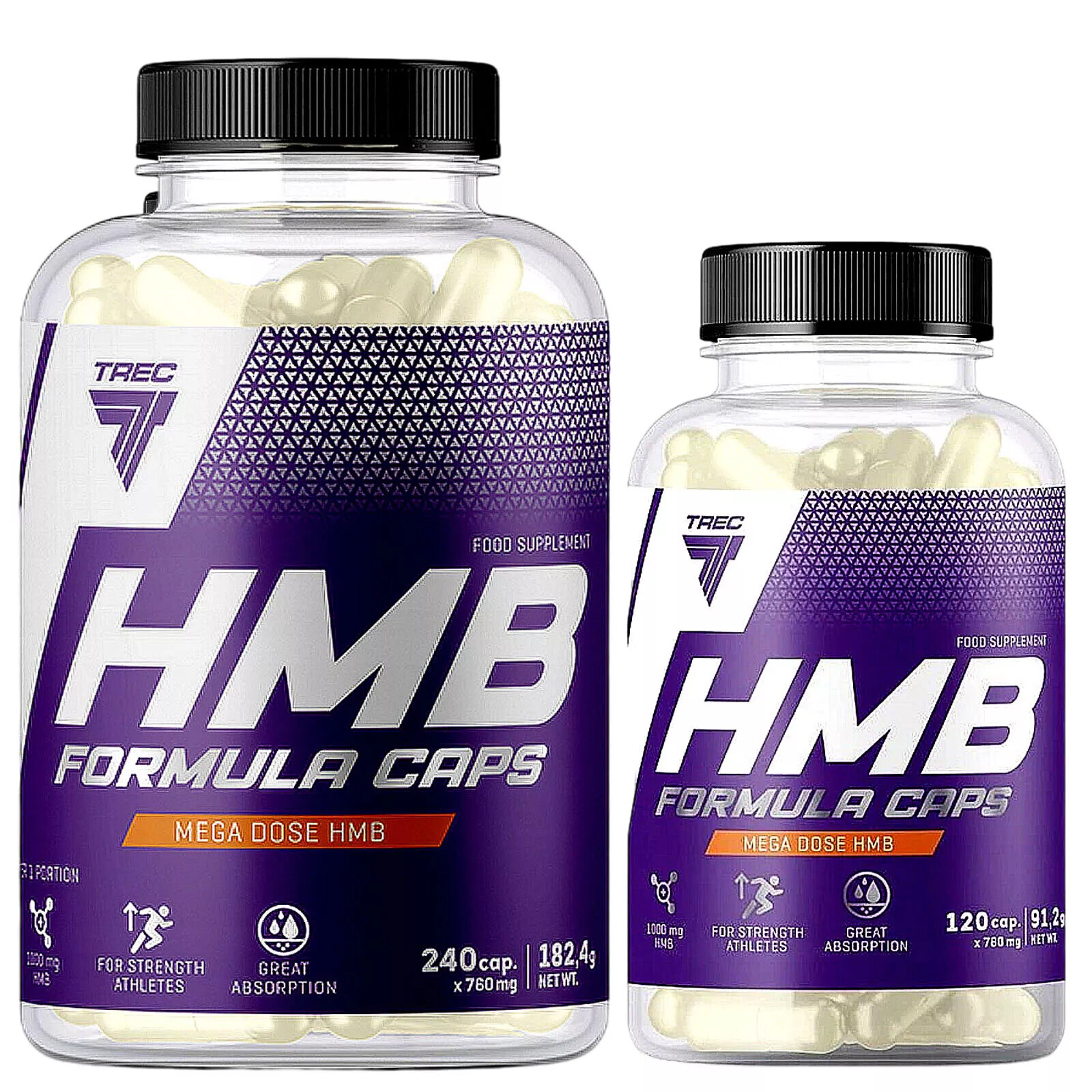 Trec Nutrition HMB -Supports The Growth Of Muscle Tissue While Reducing Body Fat