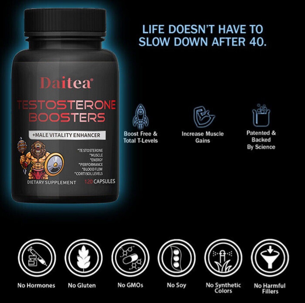 Daitea Testosteron Booster – Increase Energy, Improve Muscle Strength