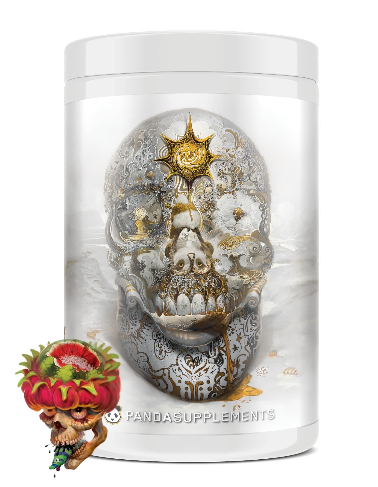 Nootropic Pre-Workout Powder, 403mg Caffeine, Focus & Energy Boost, 40 Scoops, D