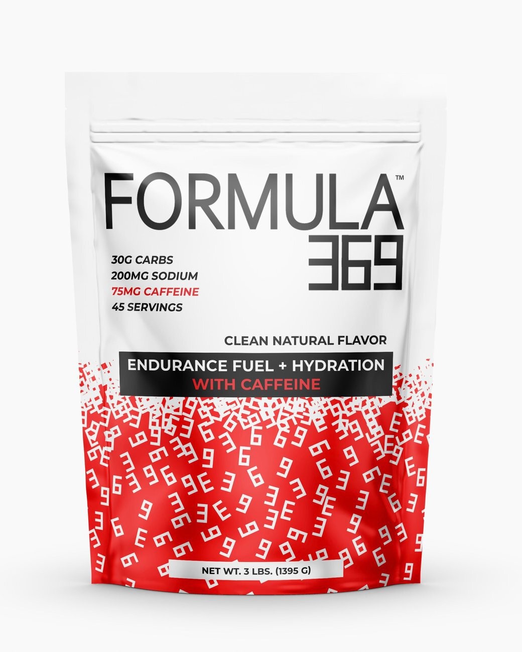 Formula 369 Endurance Fuel Drink Mix With Caffeine 3lb Bag for Endurance Sports