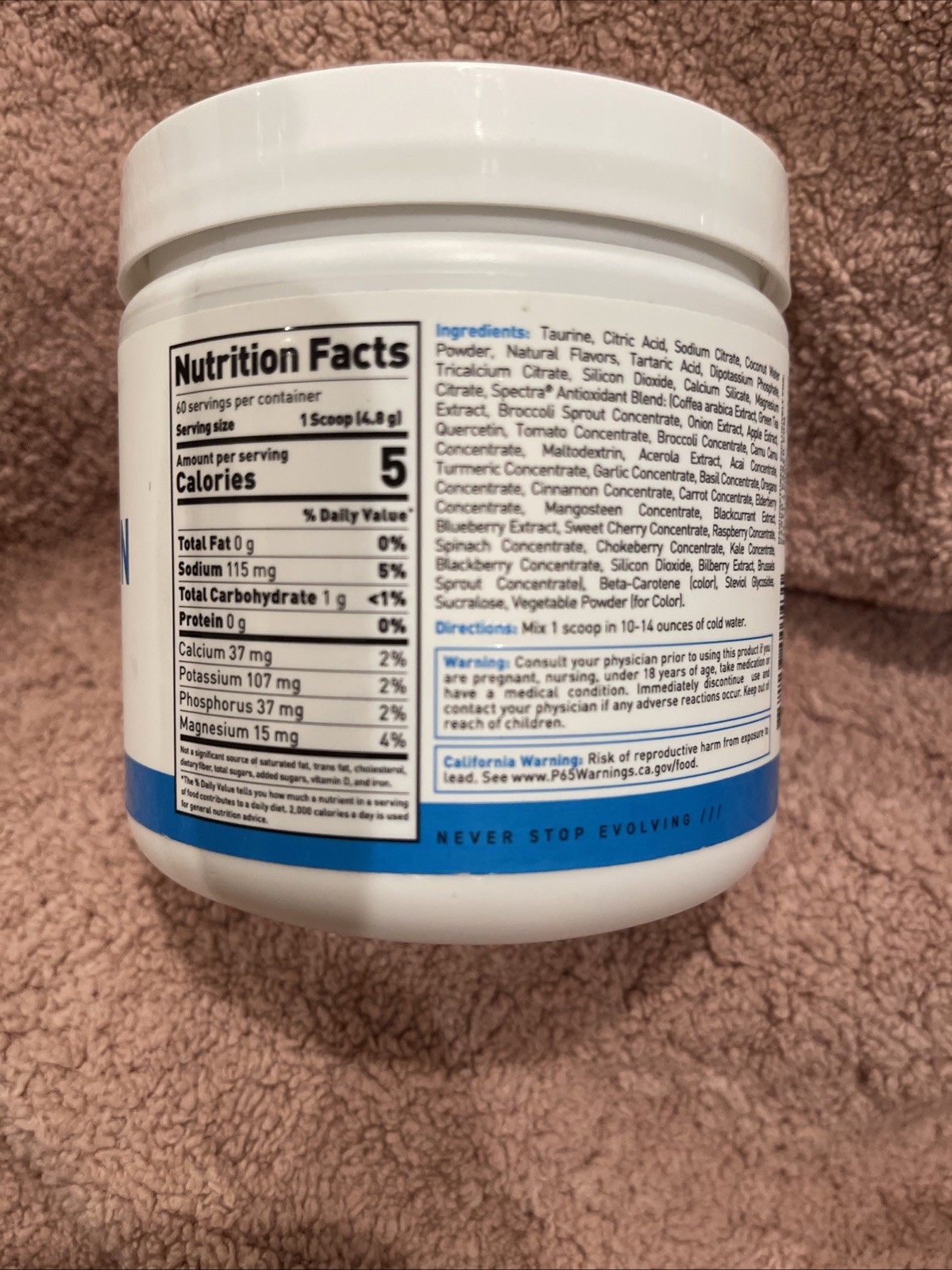 Kaged HydraCharge Electrolyte Hydration Powder ORANGE MANGO 60 Servings 9/27
