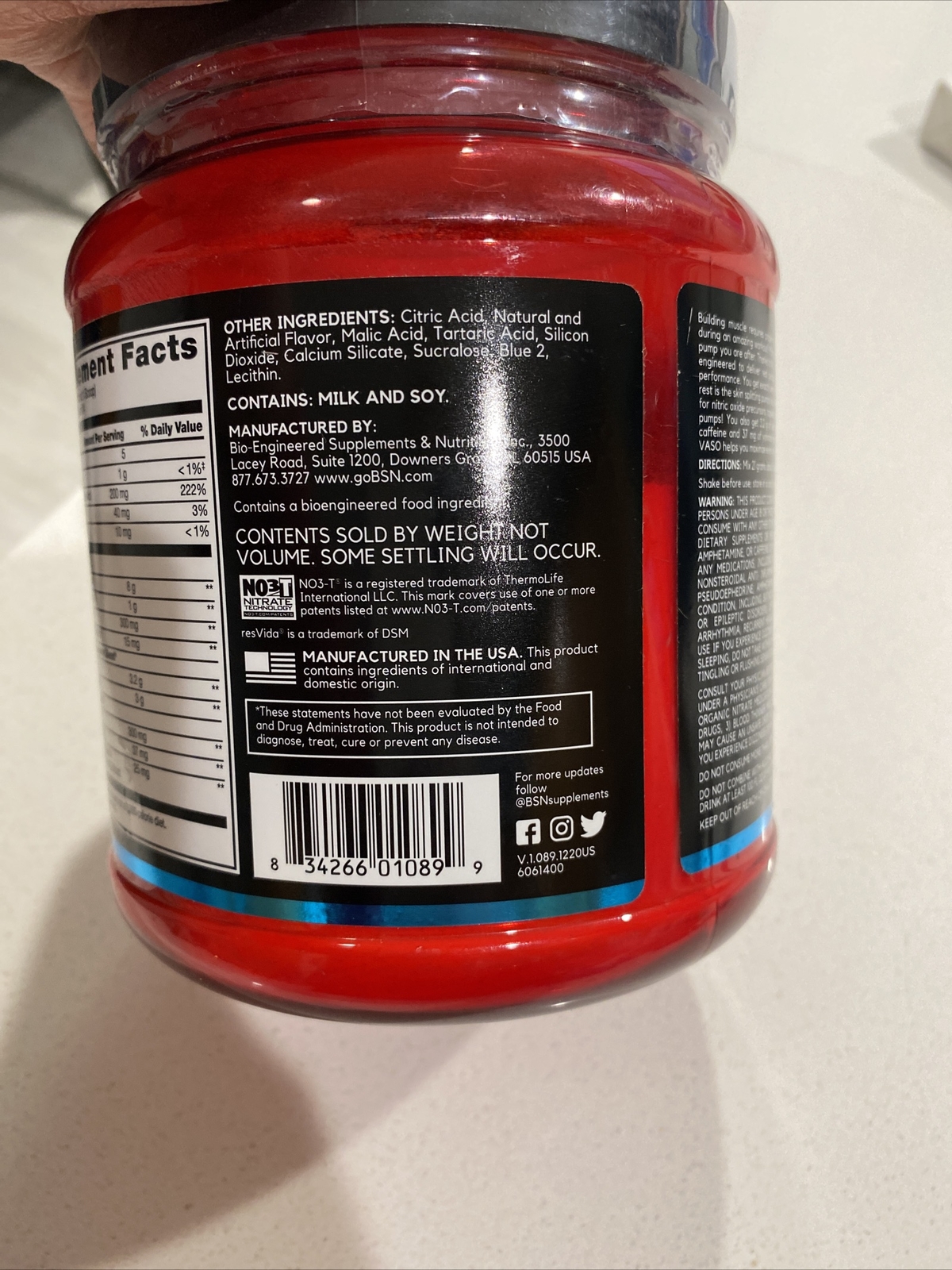 BSN N.O.Xplode VASO Pre-Workout 24 Servings Energy NO Pump Focus PICK FLAVOR