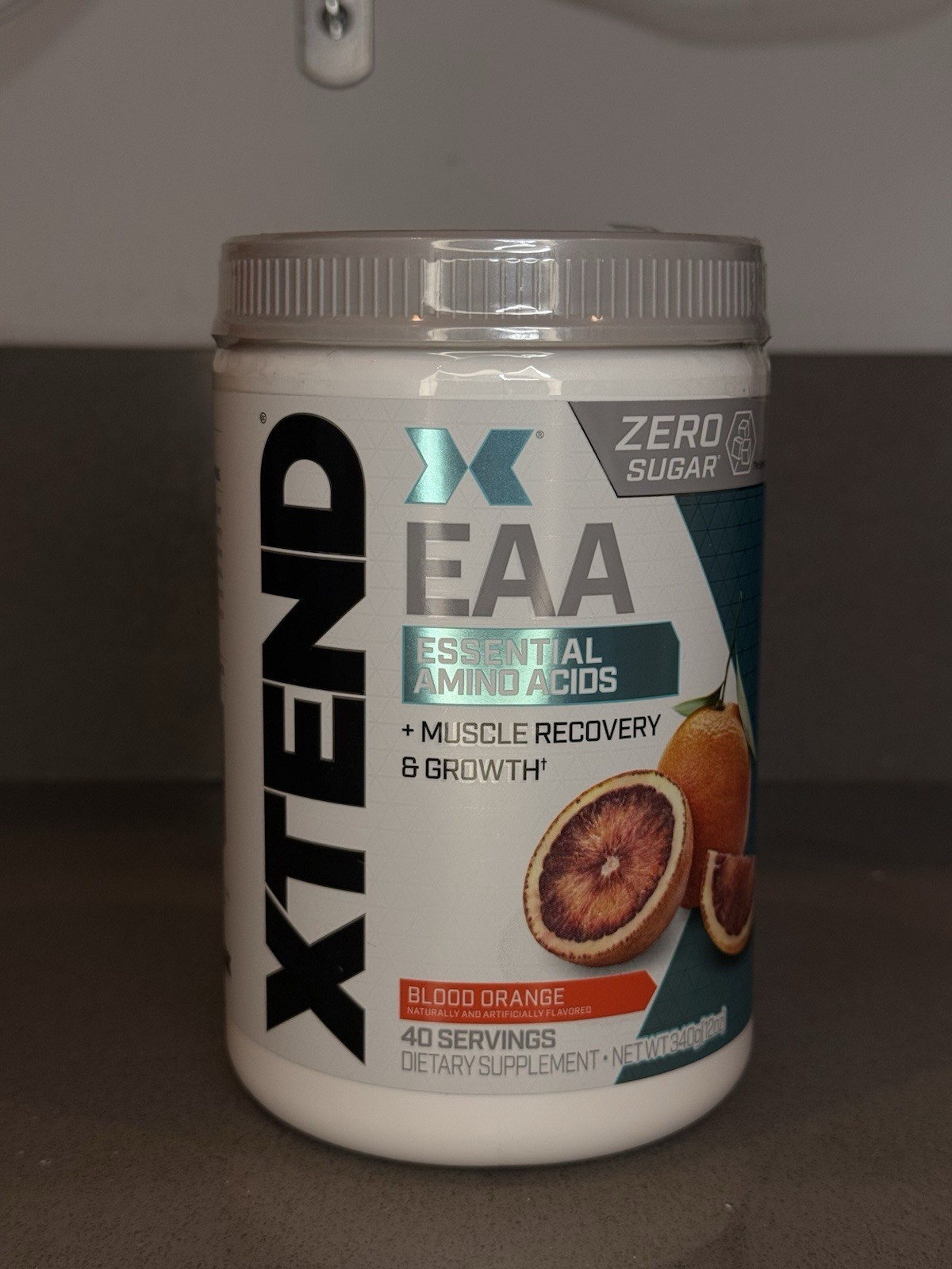XTEND EAA Blood Orange Zero Sugar Electrolyte Powder 40 Servings