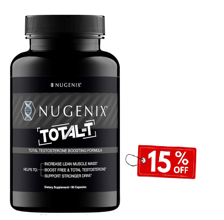 Nugenix® Total-T Testosterone Boosting 90 caps – Exp. 05/2027 – Sealed