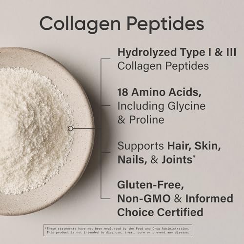 Sports Research Collagen Peptides Powder for Healthy Skin, Nails & Joints