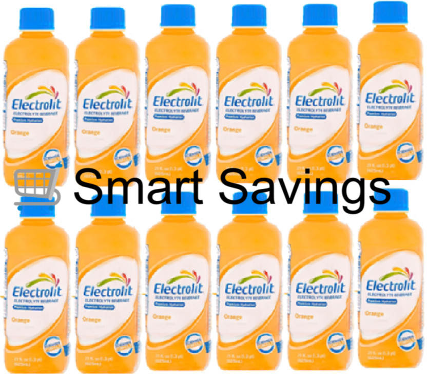 Electrolit – Orange 21 oz 12 PACK