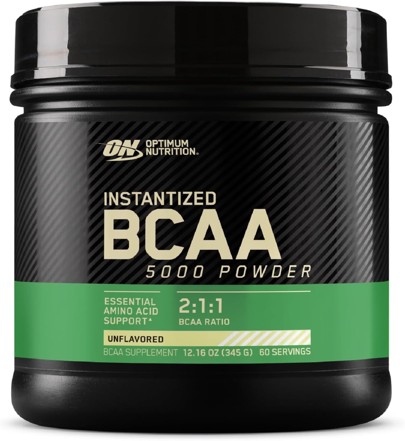 Unflavored BCAA 5000mg Powder for Muscle Recovery – 60 Servings, Keto Approved
