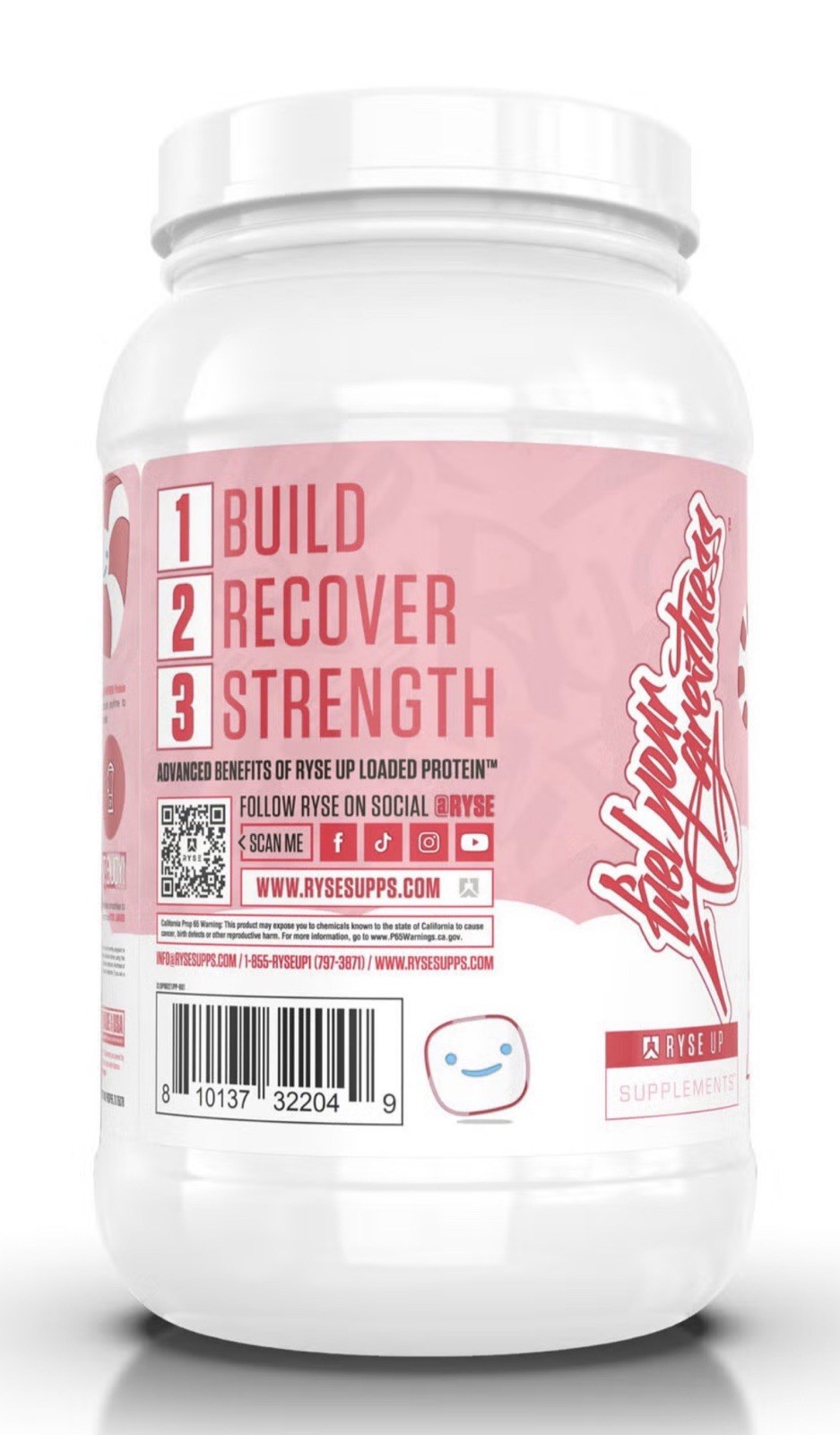 LIMITED EDITION! Ryse Jet-Puffed Whey Protein Peppermint 27 Servs