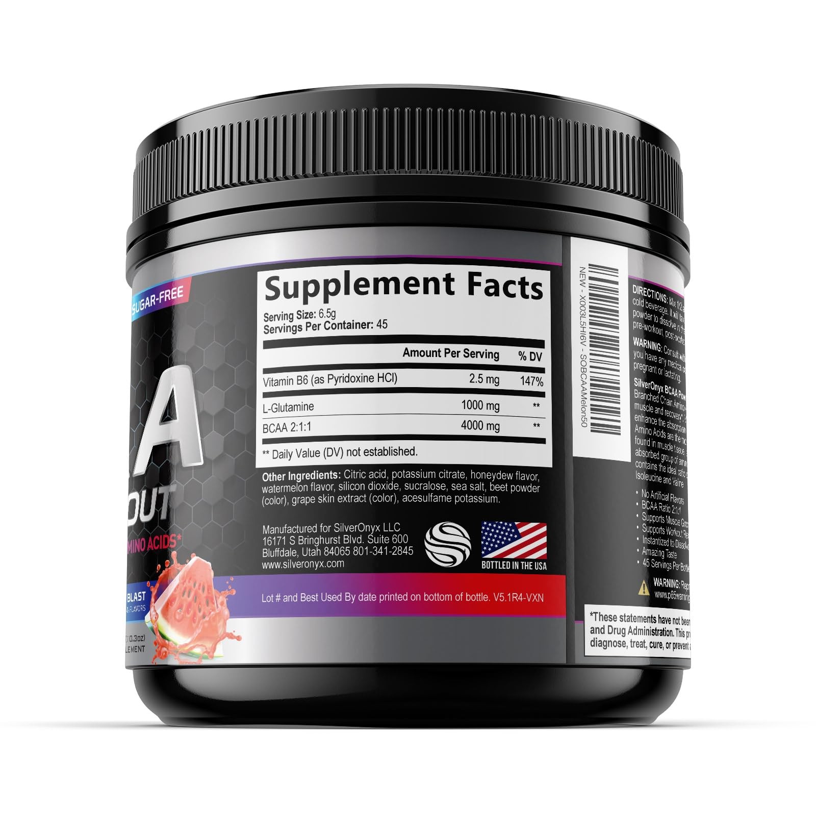 Amino Muscle Recovery Powder with BCAAs – After Workout Recovery Drink for Women