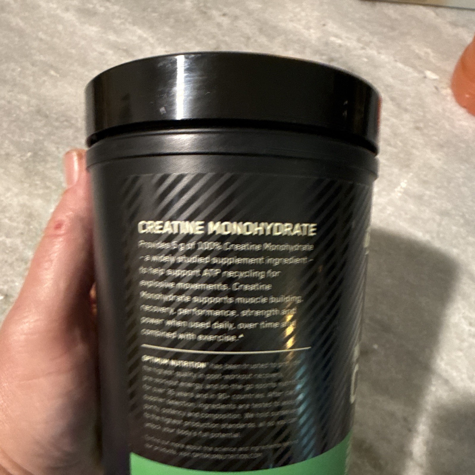 Optimum Nutrition Micronized Creatine Monohydrate Powder Unflavored 21.16 oz