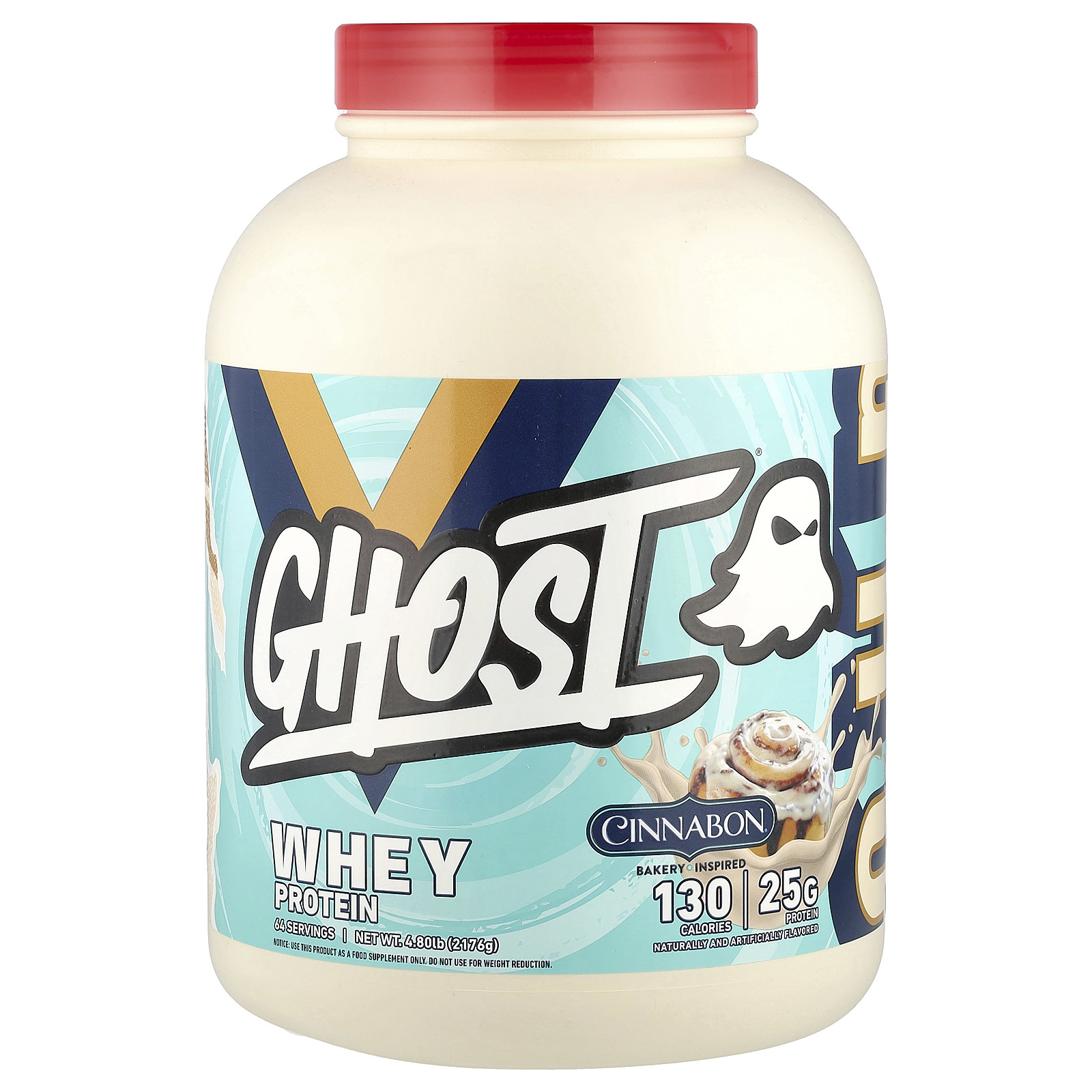 Whey Protein, Cinnabon®, 4.8 lb (2,176 g)