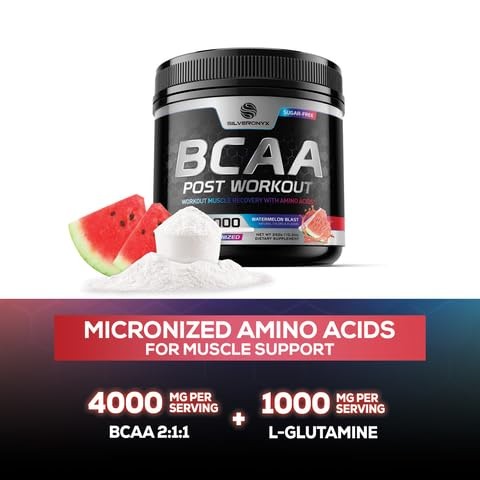 Amino Muscle Recovery Powder with BCAAs – After Workout Recovery Drink for Women