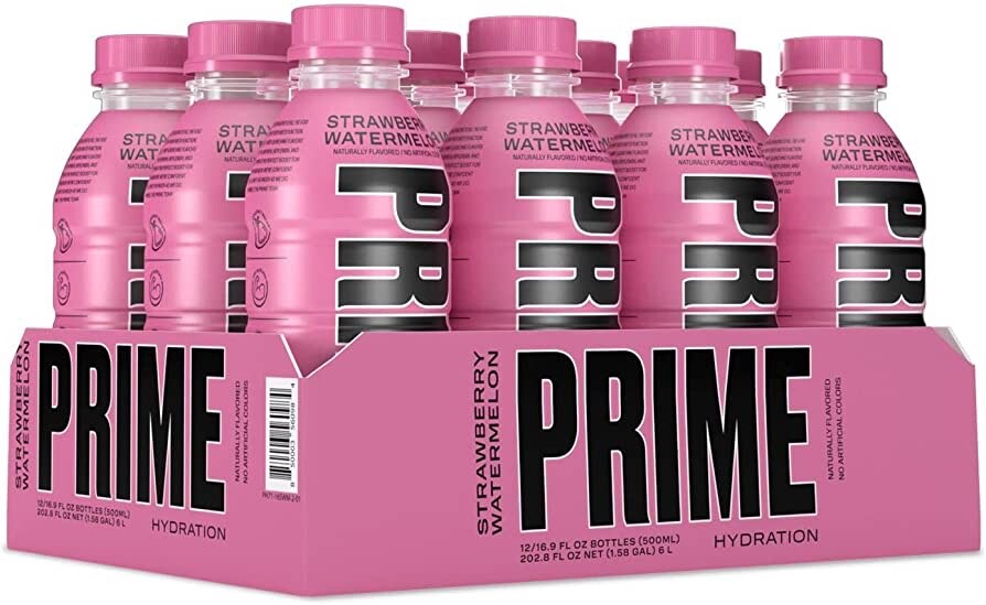 Prime Hydration Drink 16 fl oz (12 Pack) ALL FLAVORS NEW FLAVORS LOGAN PAUL &KSI
