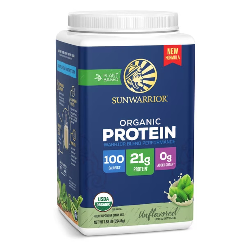 US Organic Warrior Blend Performance Unflavored 854.84G Tub (28 Srv)