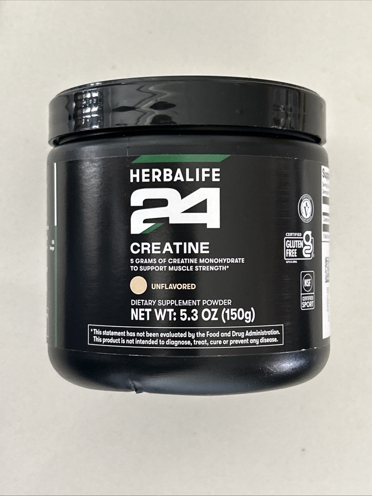 Herbalife Creatine Monohydrate 5.3oz Unflavored to Support Muscle Ex 2/27