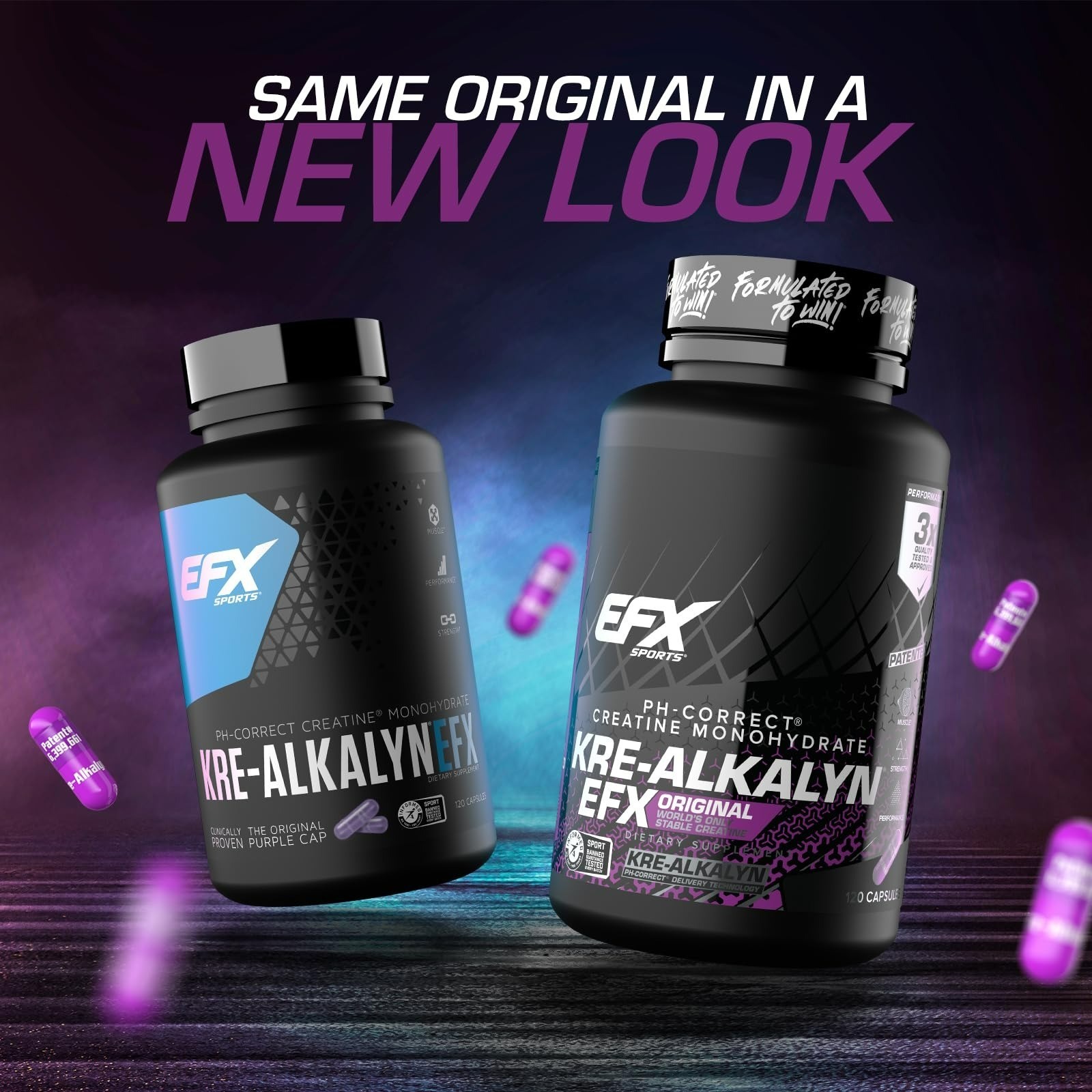 Kre-Alkalyn EFX Creatine Monohydrate Capsules | Muscle Growth & Performance
