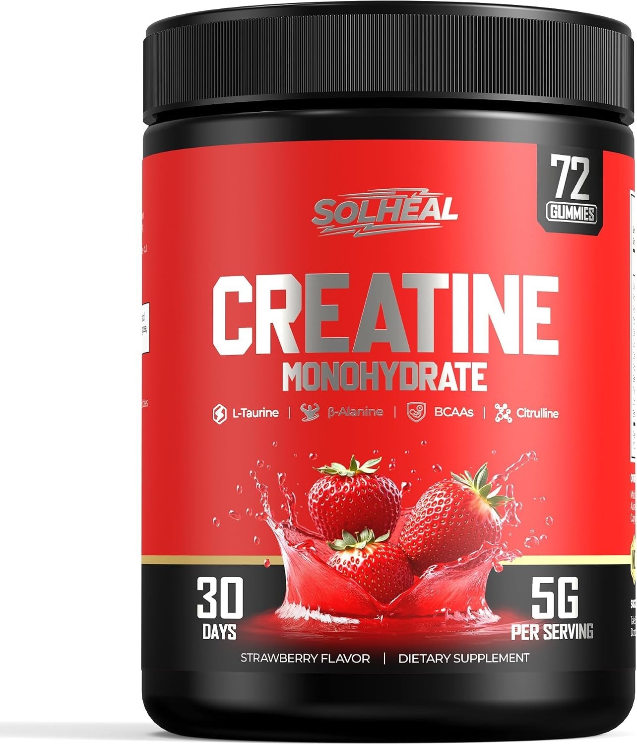 5g Real Creatine Monohydrate Gummies Redefine Strength Gains. 4-in-1 Advanced.