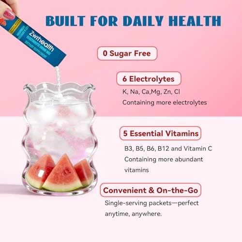 Electrolytes Powder Packets, Sugar Free 5.08 Ounce (Pack of 1) Z1-variety