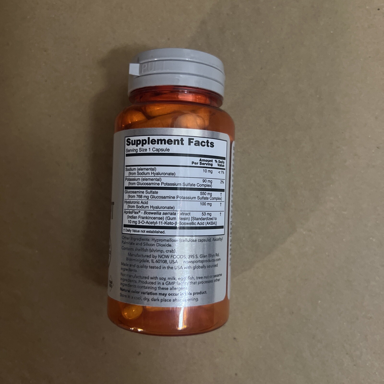 Sports, Advanced Joint Support, 60 Capsules 04/26
