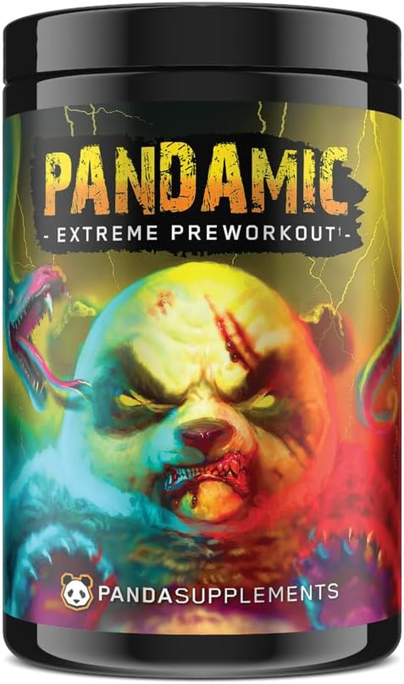 ™ Panda Supps – Pandamic Extreme Pre-Workout V2: Focus, Pump and Energy for Men