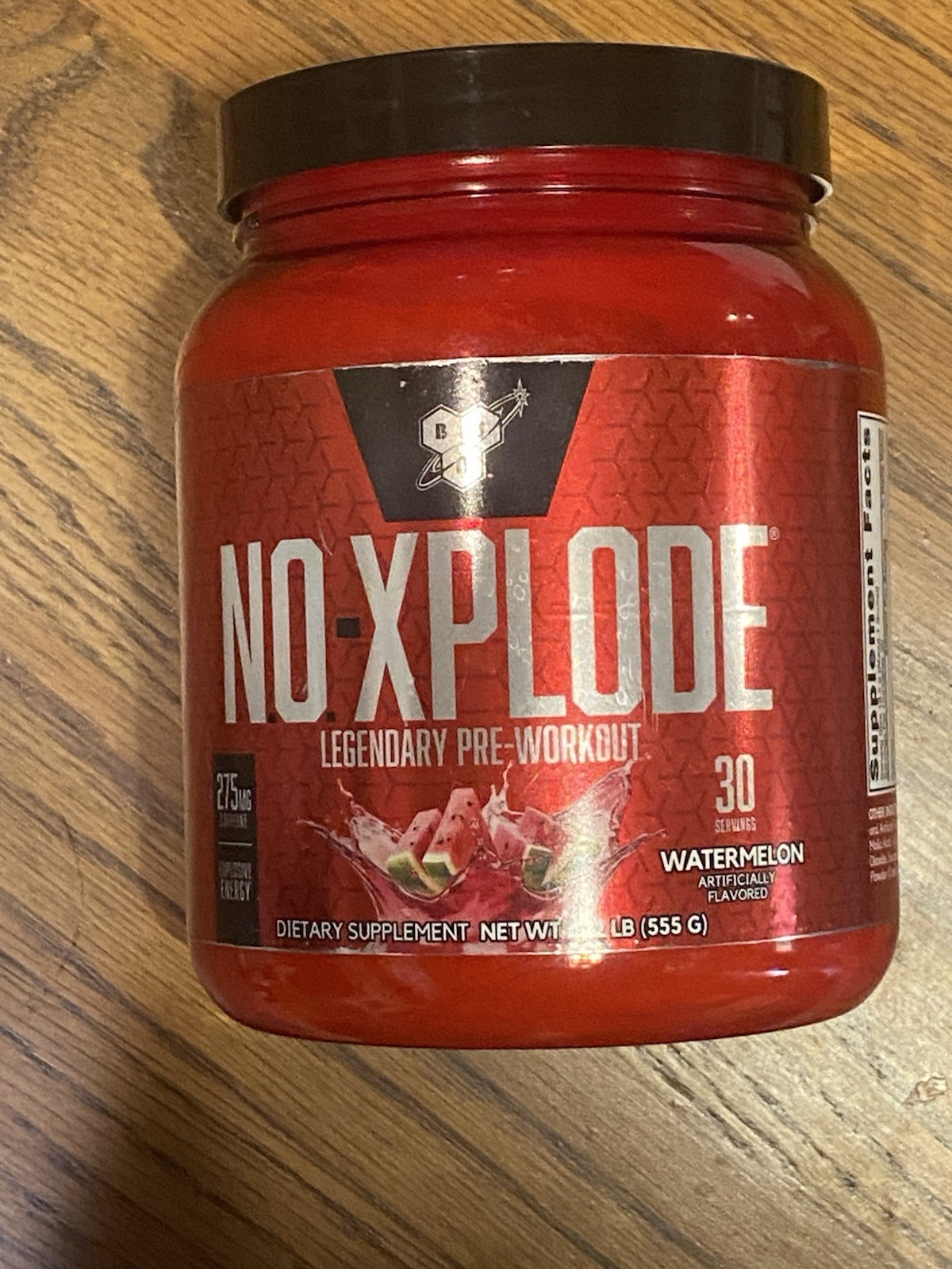 No-Xplode Legendary Pre-workout Watermelon Flavor 30 Servings