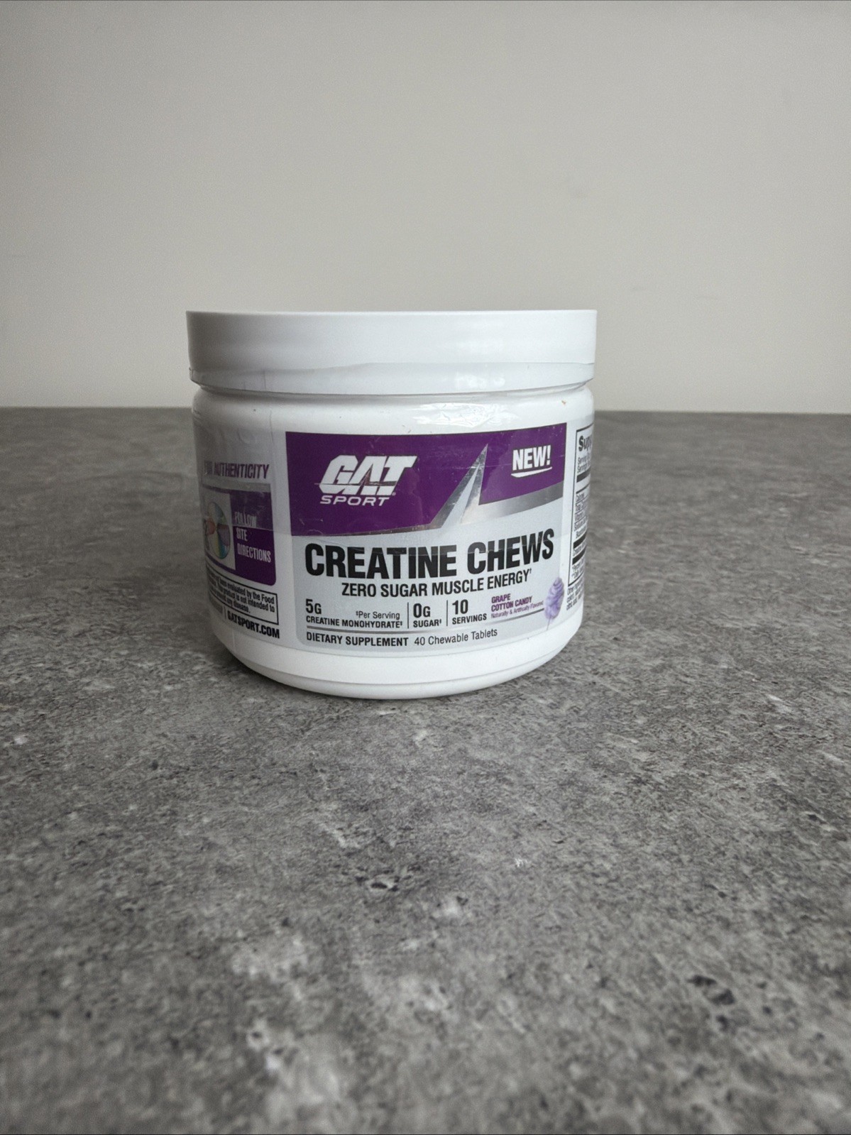 gat sport creatine chews