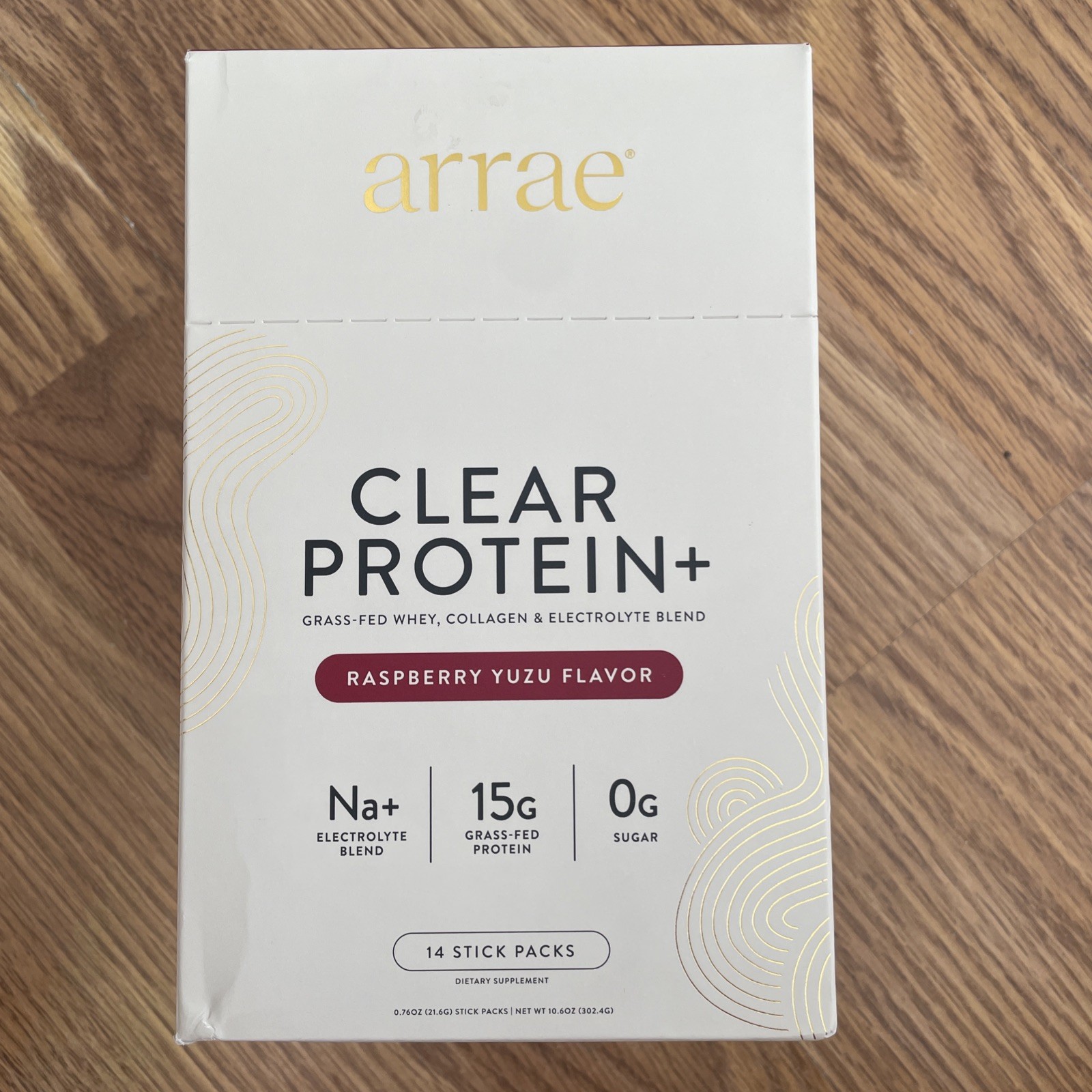 Arrae Clear Protein – Natural Protein Supplement, Smooth Texture, Easy to Mix, 1
