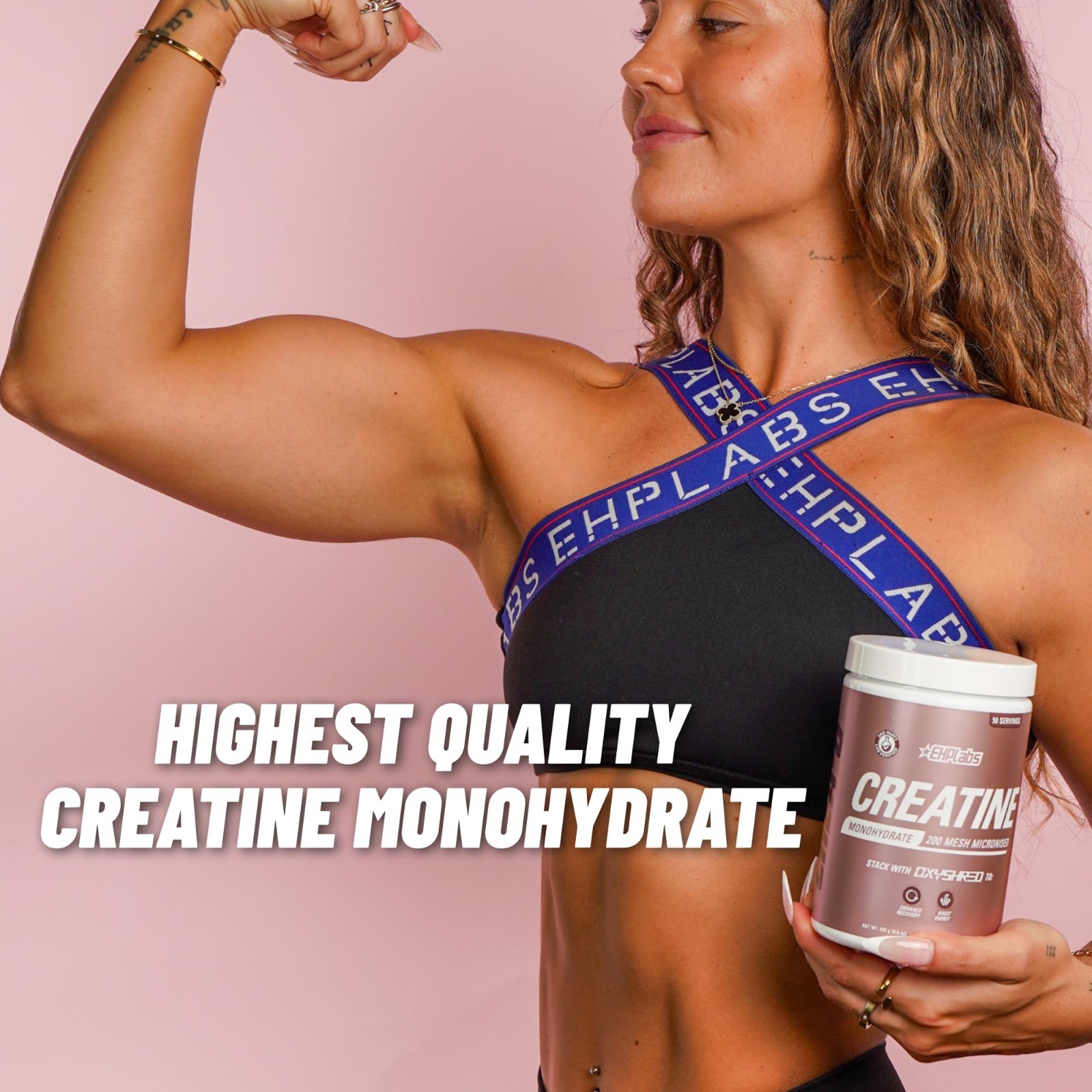 Micronized Creatine Monohydrate Powder, Unflavored, 250g – 50 Servings for Muscl