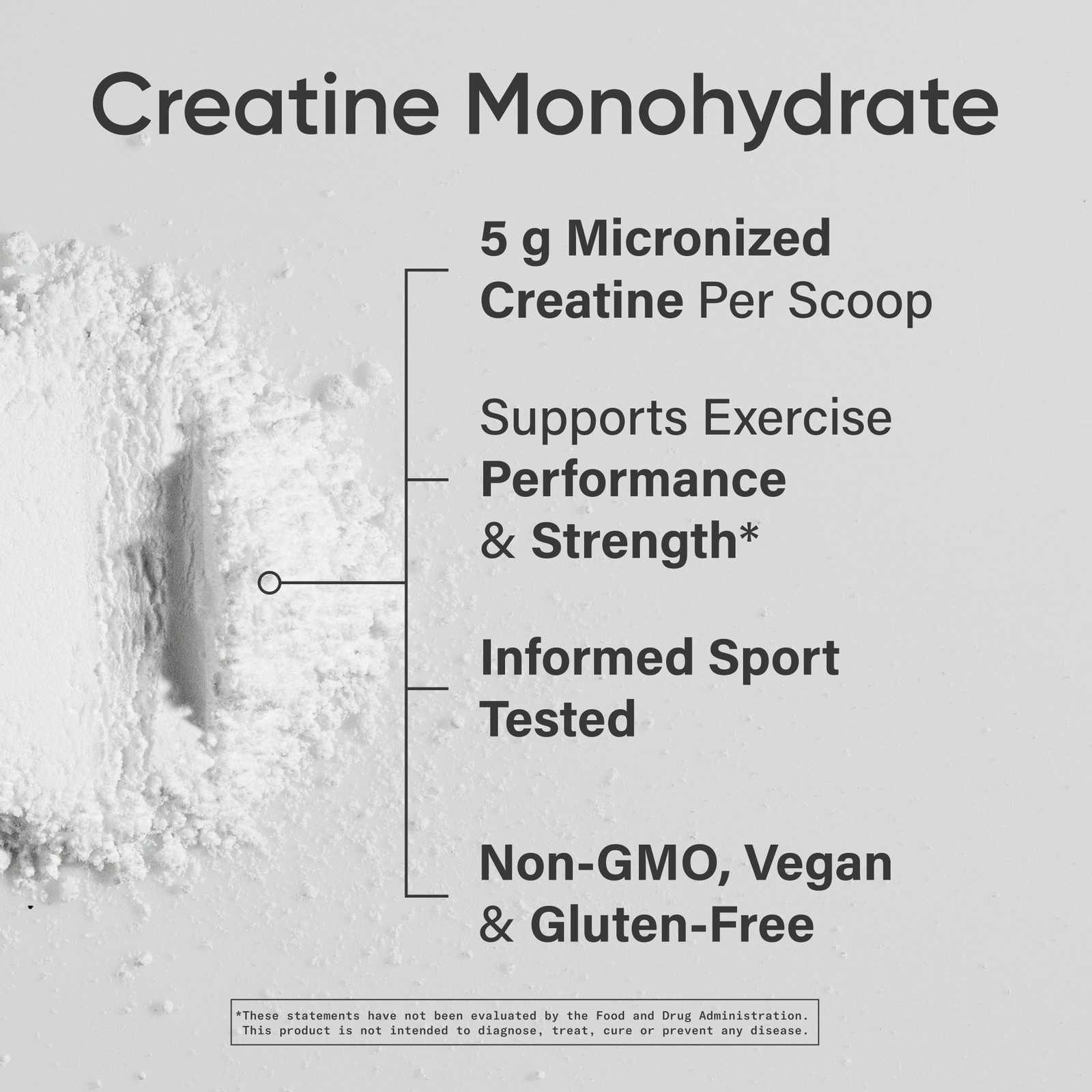 Creatine Monohydrate – Gain Lean Muscle, Improve Performance and Strength 2.2LB