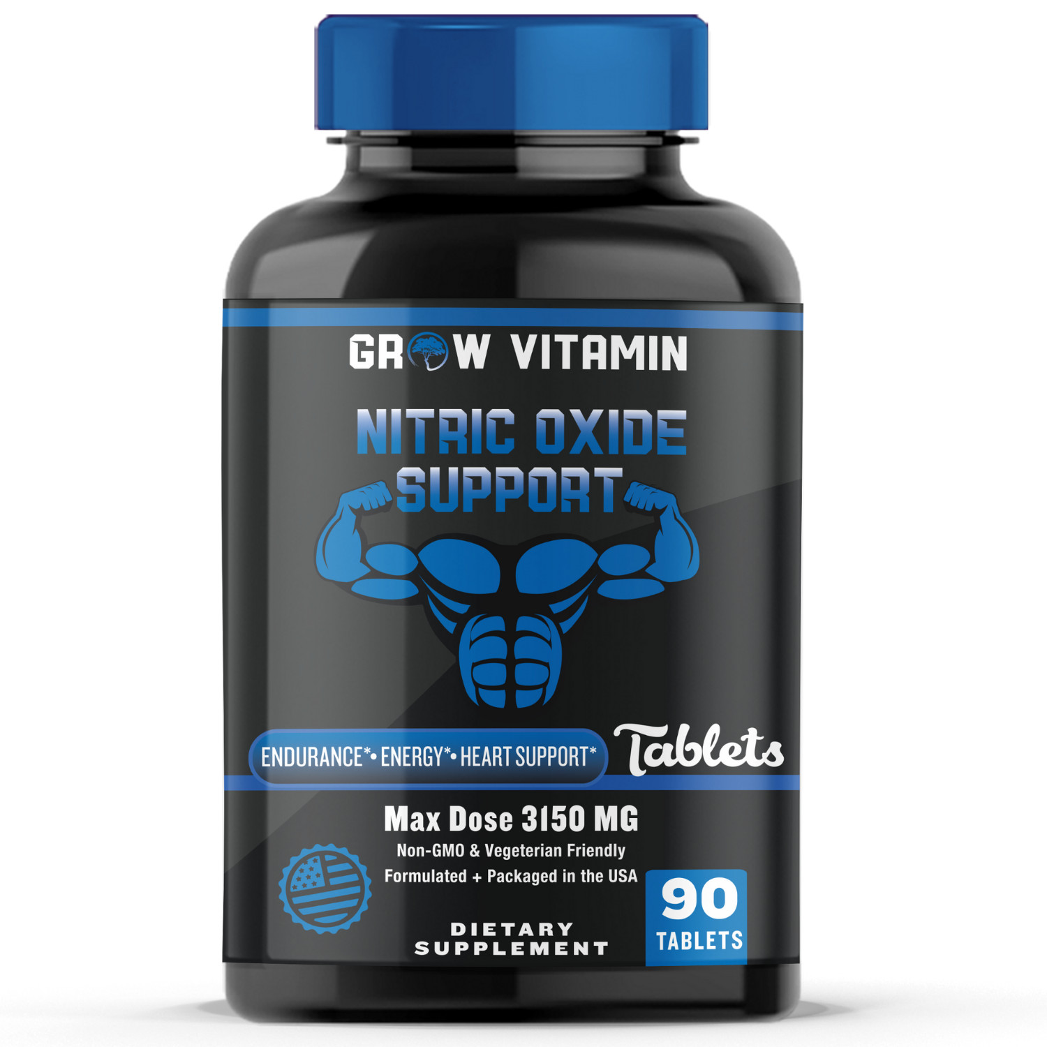 N.O. XT Nitric Oxide Supplement With Nitrosigine L Arginine L Citrulline for M