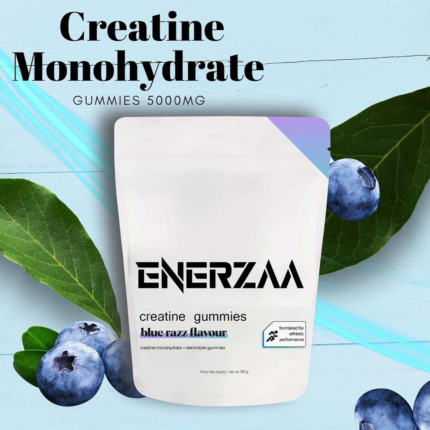 Creatine Monohydrate Gummies 5000mg for Men & Women, 5g Creatine Monohydrate,…