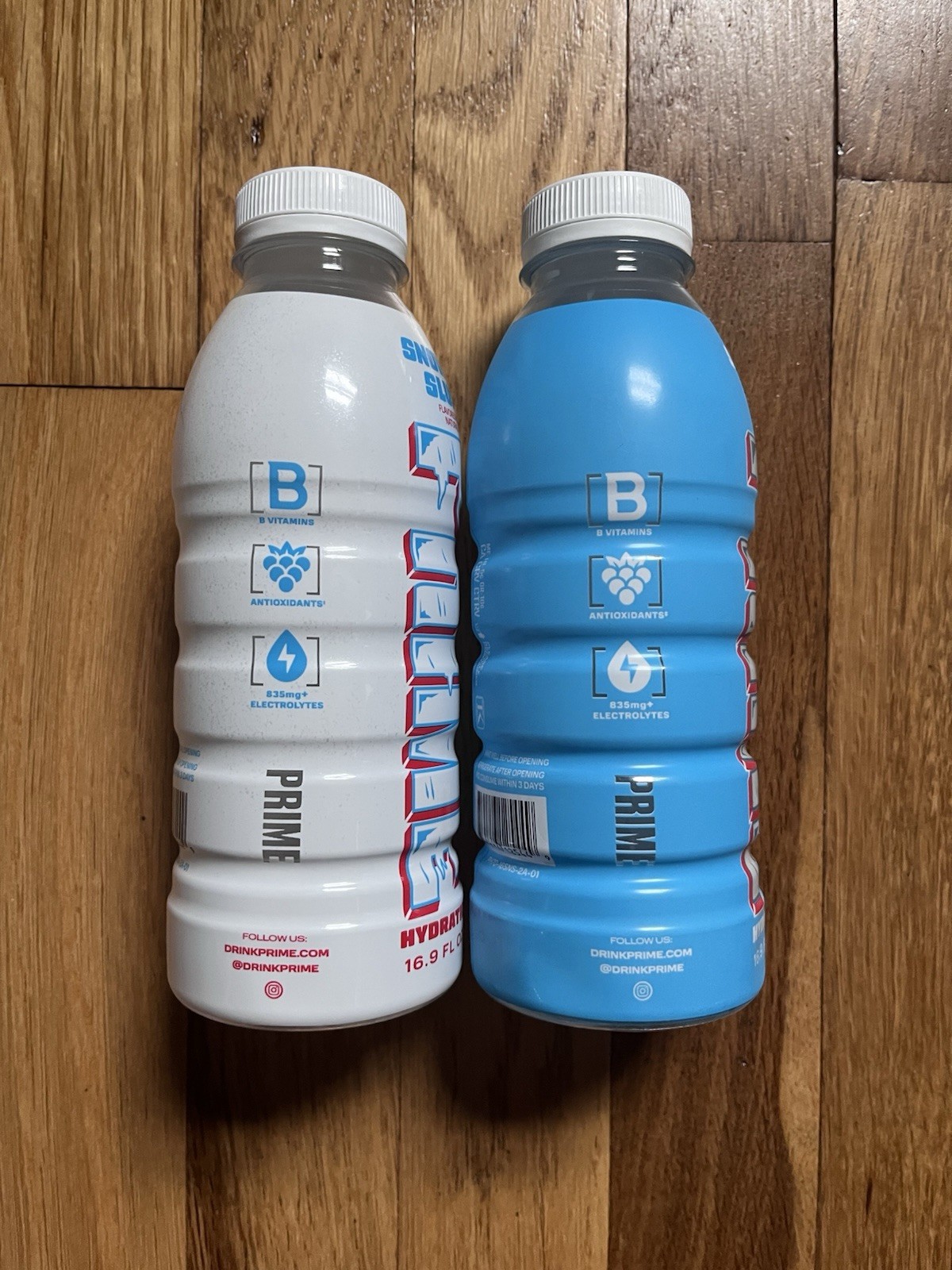 *NEW* White & Blue Snowball Slushy PRIME Hydration