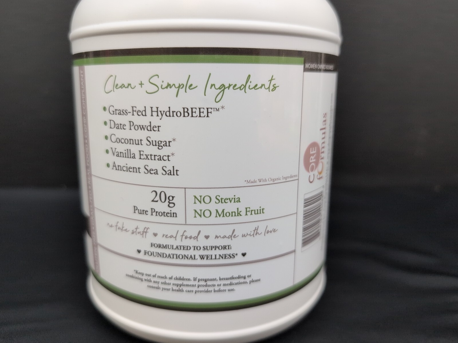 Core Formula Daily Classic Vanilla Protein Powder 30 Serving MANF 04/2025