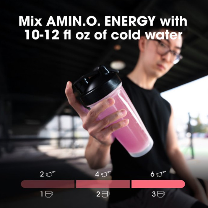 Optimum Nutrition Amino Energy Hydration + Focus Powder Strawberry Burst 9.5 Oz