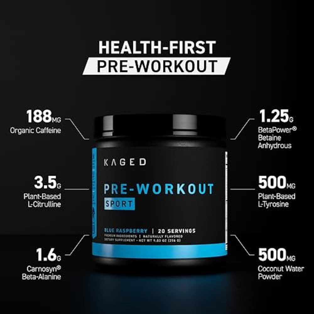 Athletic Pre-Workout Powder | Glacier Grape Energy for Enhanced Endurance