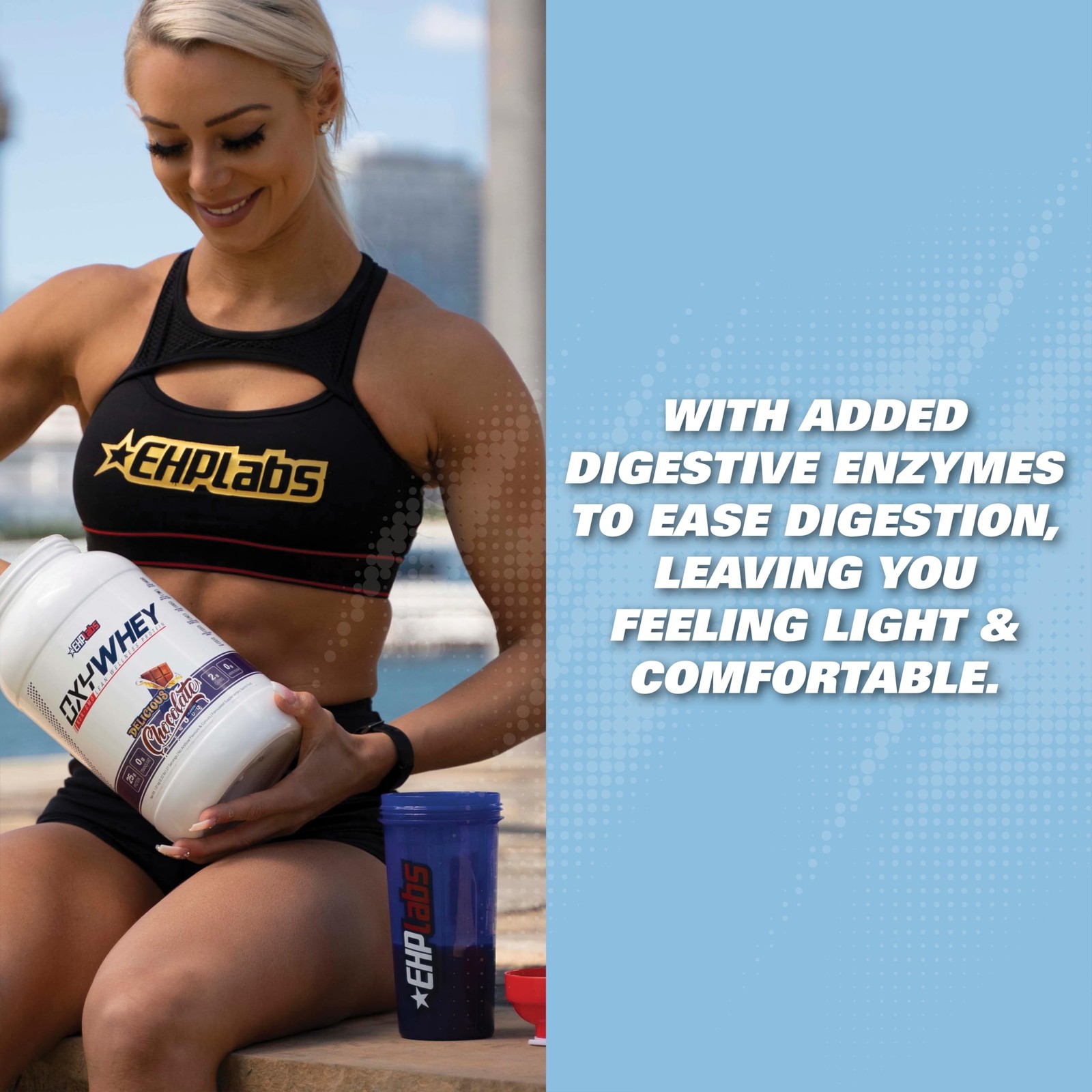 EHP Labs OxyWhey Whey Protein Isolate Powder – 25g of Whey Isolate Protein Po…
