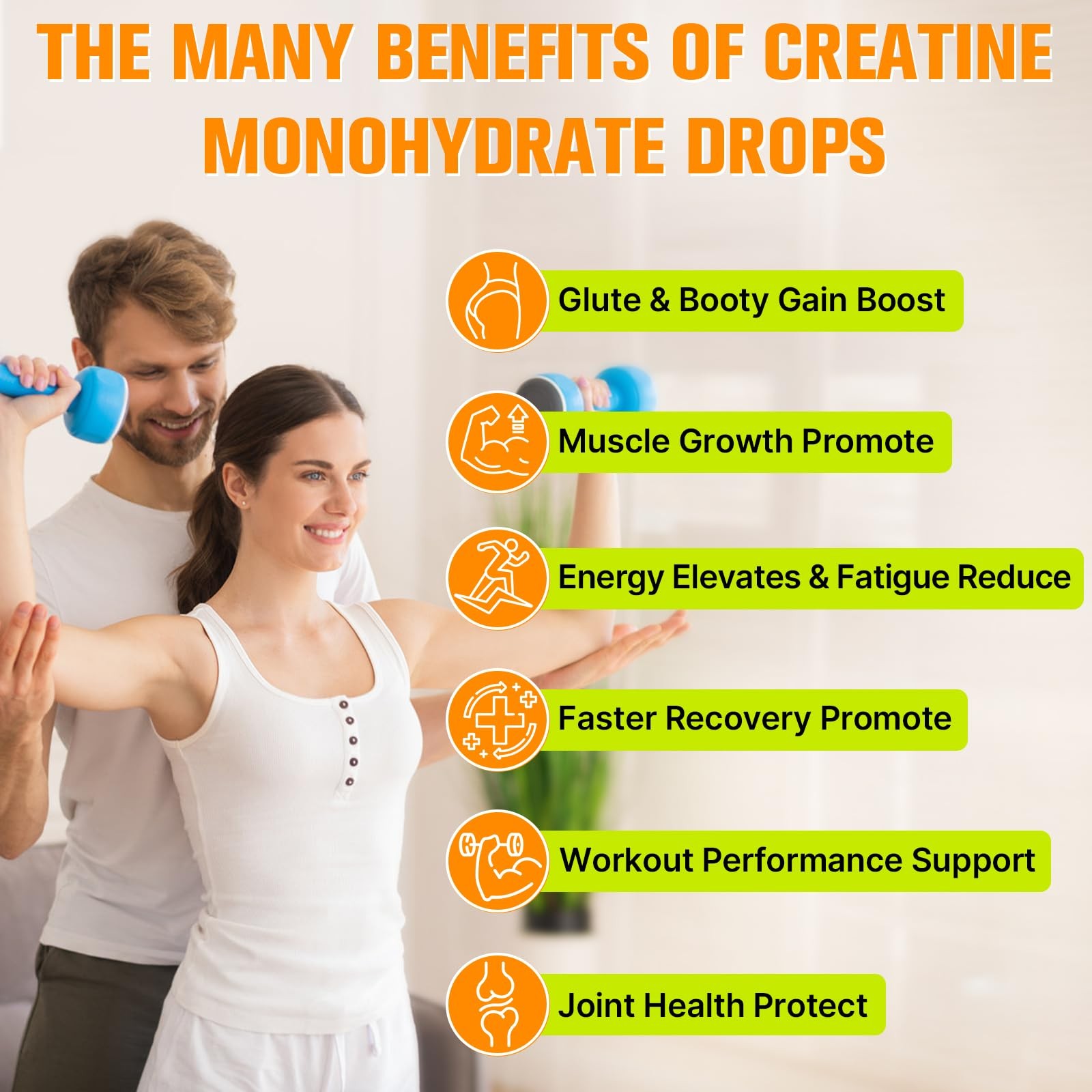 Creatine Monohydrate, Liquid for Muscle Mass, 4 Fl Oz (Pack of 1)