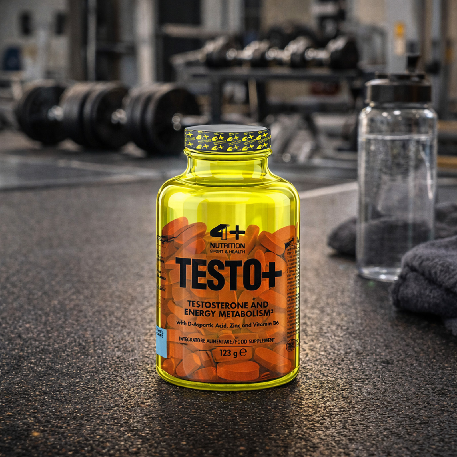 TESTO+ – 90 Tablets – Natural Testo Booster Strength Support Libido Endurance