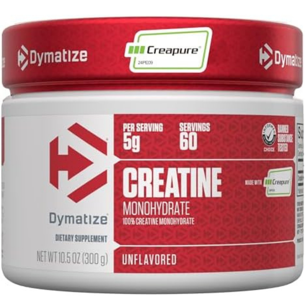 Dymatize 100% Creatine Monohydrate with Creapure, 5g Per Serving, 60 Servings (3
