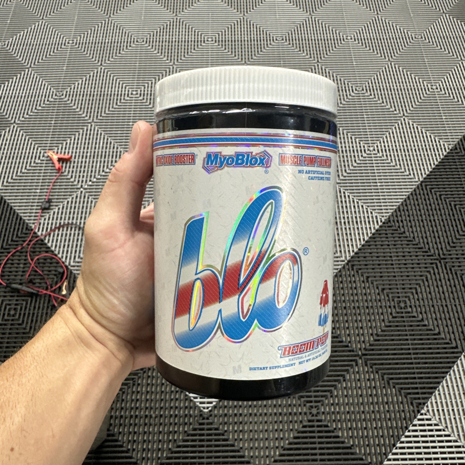 MyoBlox BLO Stim Free Preworkout original formula!