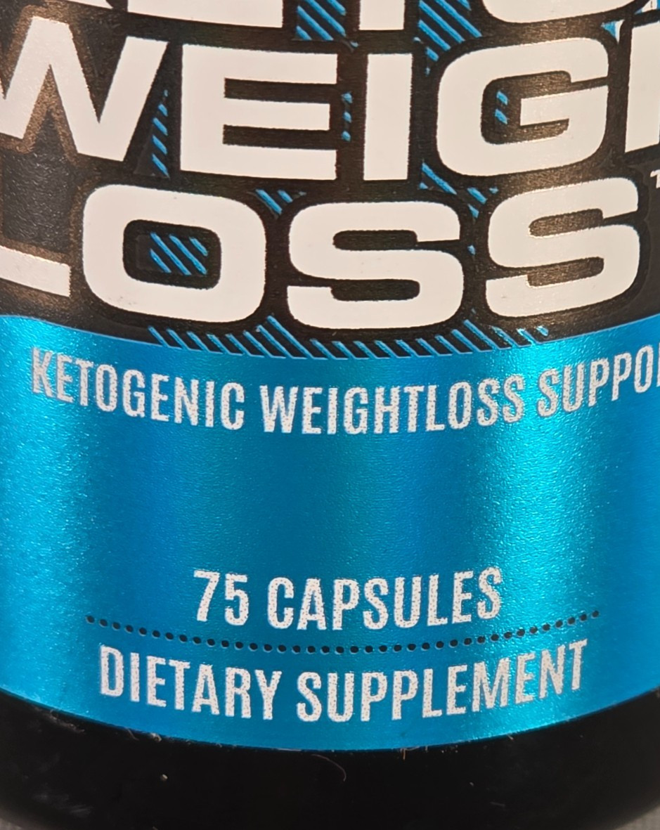 BPI Health Keto Weight Loss Ketogenic Diet Supplement 75 Capsules