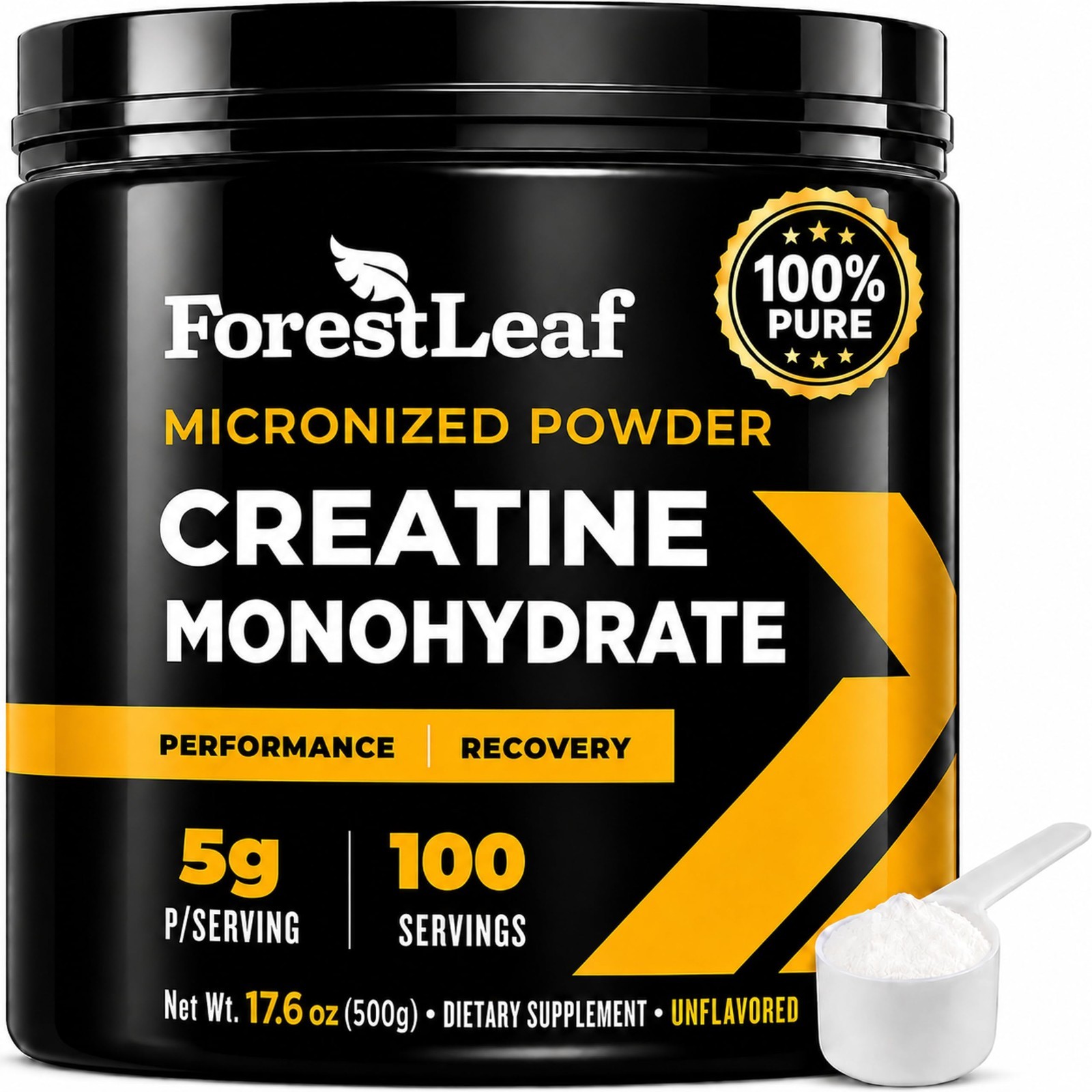 Micronized Creatine Monohydrate Powder – Boost Muscle Growth & Strength – 5G/Ser