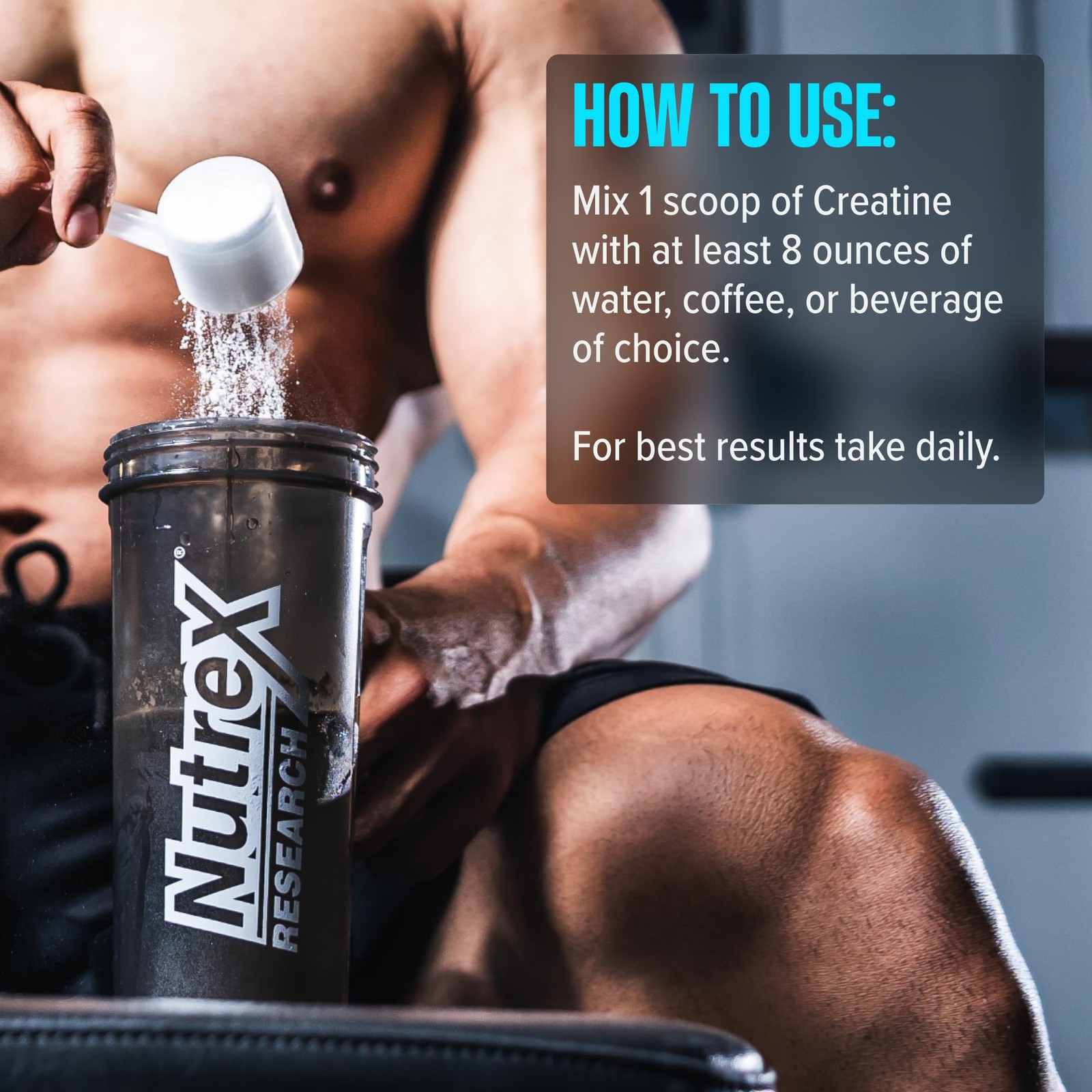 Nutrex Research Creatine Monohydrate Powder 400 400 Servings (Pack of 1)