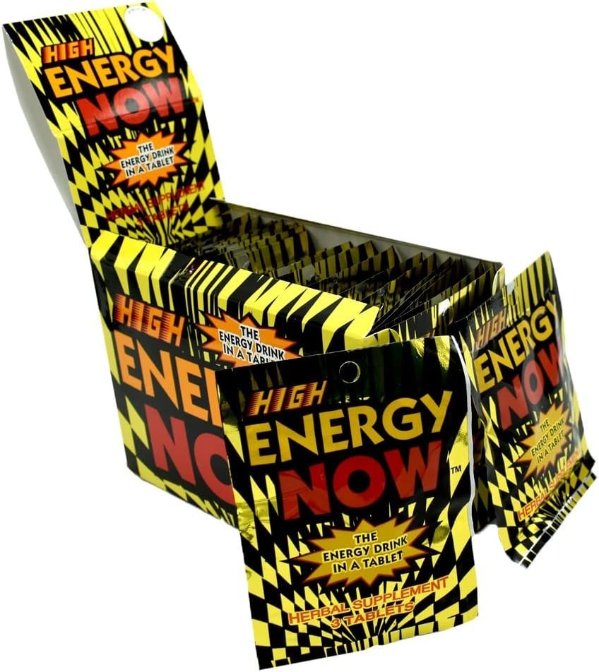 Energy Now High Supplements 72 Pills 3 Pills In Each Pack 3 Boxes