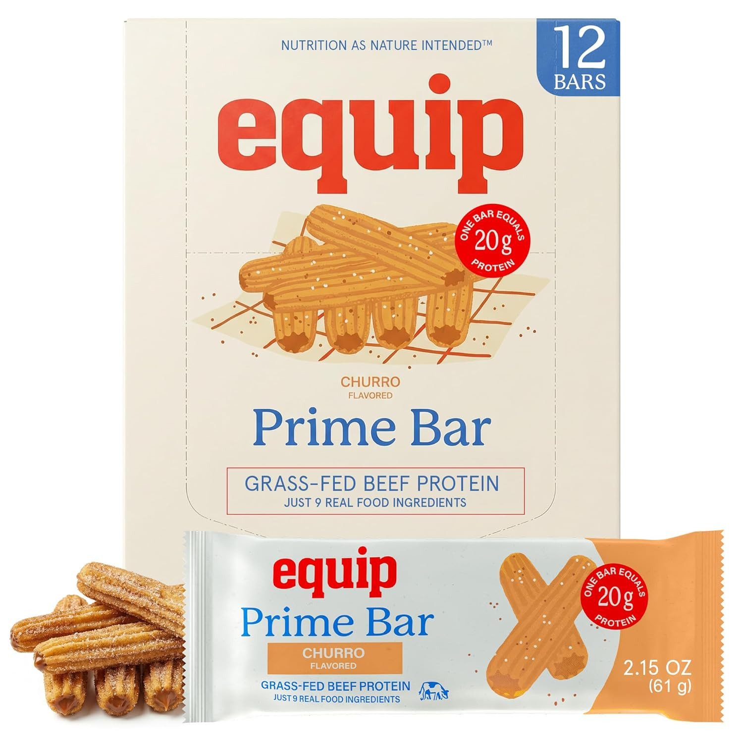 Foods High Protein Prime Bars – Grass Fed Beef Protein, Collagen & Tallow – Gut