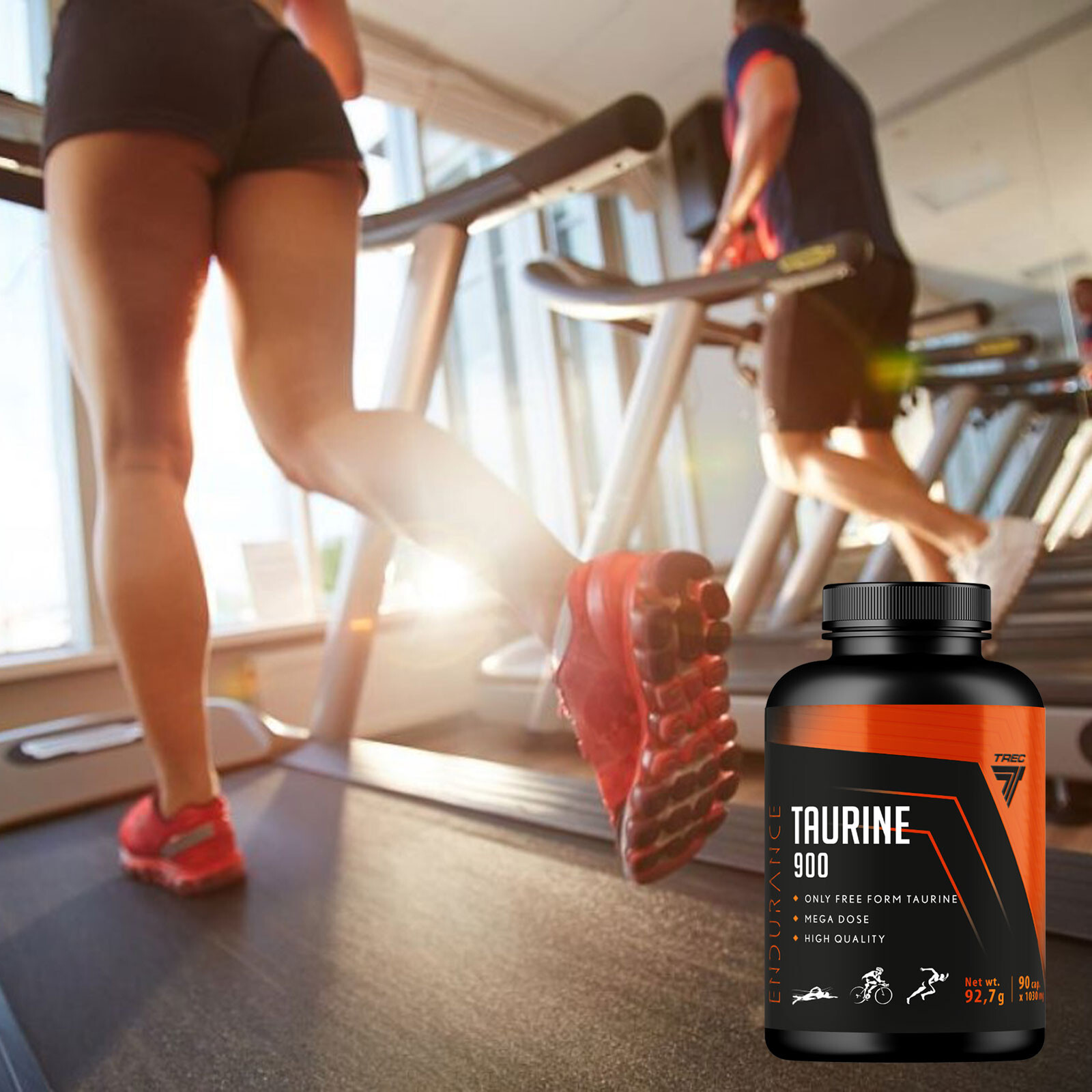 TAURINE 900 – 90–270 Capsules – Focus, Energy, Muscle, Amino Acid – No Caffeine