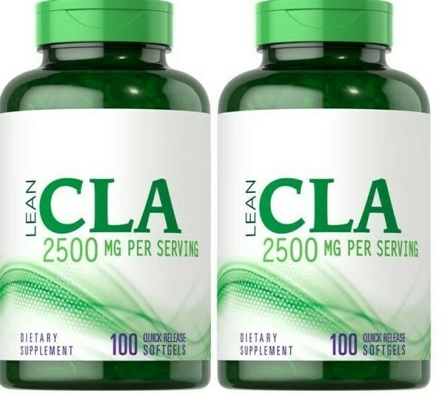 CLA 2500mg Safflower Oil Fat Burner 2X100gels Conjugated Linoleic Acid Piping