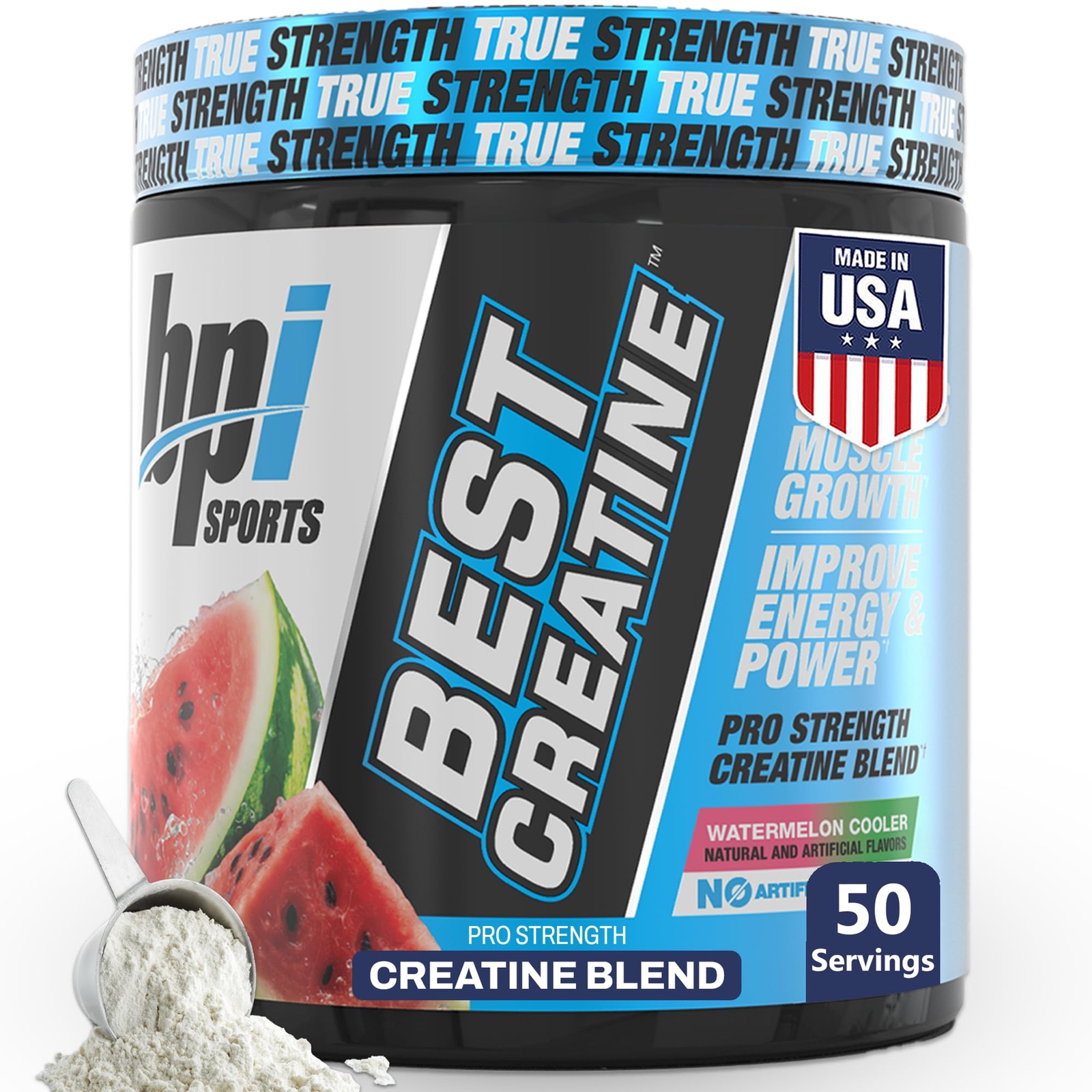BPI Sports Best Creatine – 10 Ounce (Pack of 1), Watermelon Cooler